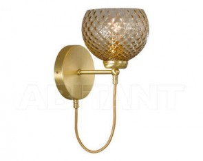 Бра из натурального дерева металла стекла ткани