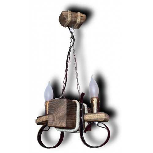 Люстра деревянная Люстра деревянная