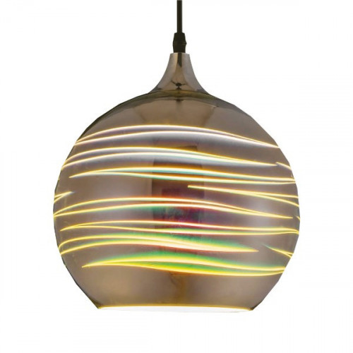 Светильник подвесной LASER Е27 3D-эффект круглый Светильник подвесной LASER Е27 3D-эффект круглый