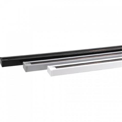 Рейка для трекового светильника 3м белая серая черная Рейка для трекового светильника 3м белая серая черная