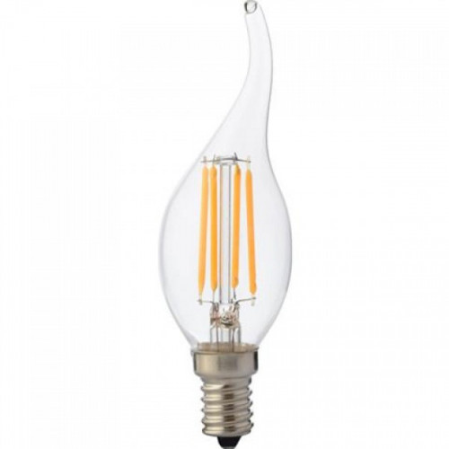 Лампа Светодиодная Filament flame - 4 4W свеча на ветру Е14 4200К 2700К Лампа Светодиодная Filament flame - 4 4W свеча на ветру Е14 4200К 2700К