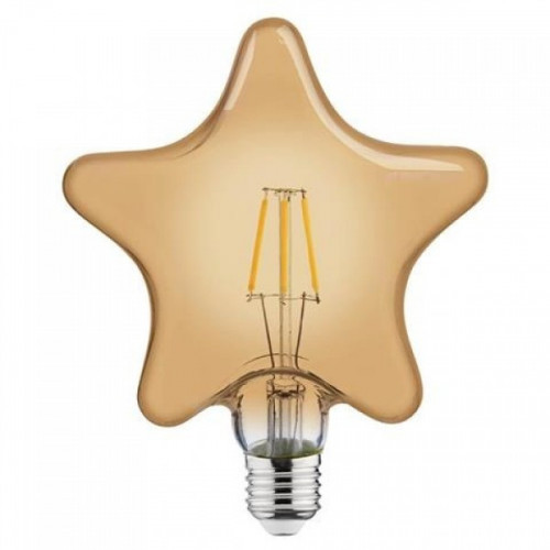 Лампа RUSTIC STAR-6 6W Filament led 2200К E27 Лампа RUSTIC STAR-6 6W Filament led 2200К E27