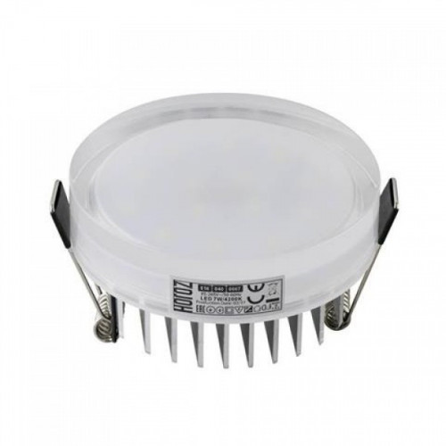 Светильник встраиваимый VALERIA-7 7W 4200K белый Светильник встраиваимый VALERIA-7 7W 4200K белый