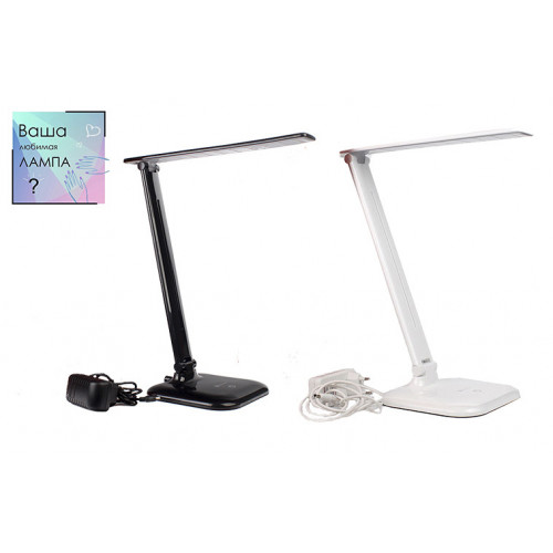 Настольная диммируемая сенсорная лампа ElectroHouse LED 11Вт белая Настольная диммируемая сенсорная лампа ElectroHouse LED 11Вт белая