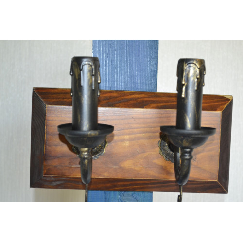 Деревянное бра свеча Деревянное бра свеча