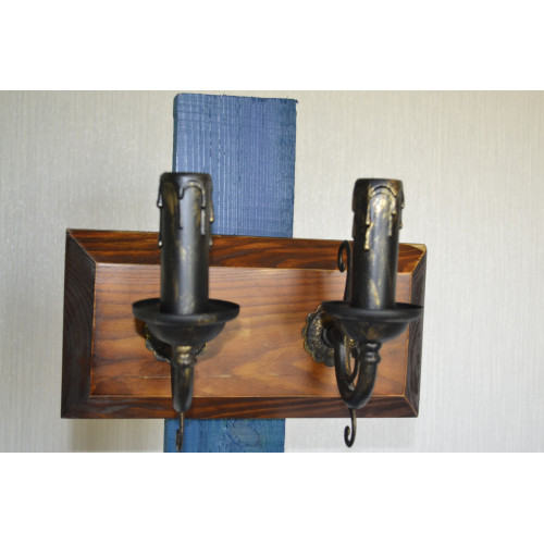 Деревянное бра свеча Деревянное бра свеча