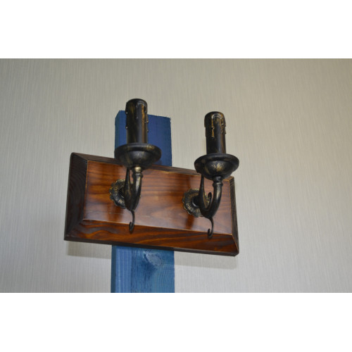 Деревянное бра свеча Деревянное бра свеча