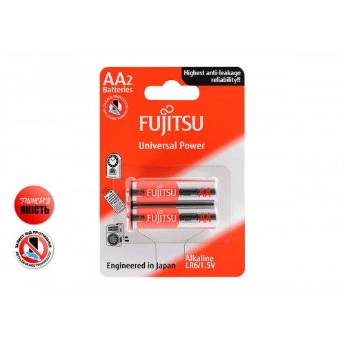 Щелочная батарейка FUJITSU Alkaline Universal Power Щелочная батарейка FUJITSU Alkaline Universal Power