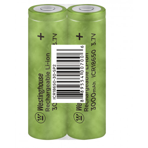 Аккумулятор литий-ионный Westinghouse 3000mAh 2шт Аккумулятор литий-ионный Westinghouse 3000mAh 2шт
