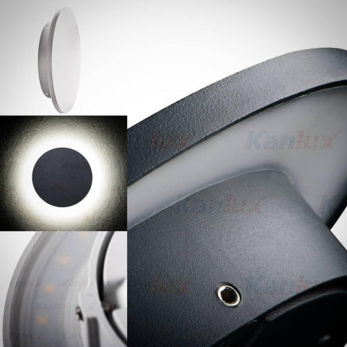 Фасадный светильник Kanlux FORRO LED EL 8W-GR графит IP54 Фасадный светильник Kanlux FORRO LED EL 8W-GR графит IP54