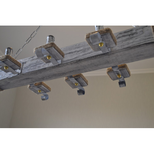 Массивная люстра брус прованс Массивная люстра брус прованс