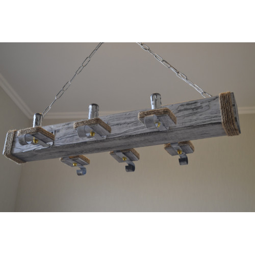 Массивная люстра брус прованс Массивная люстра брус прованс