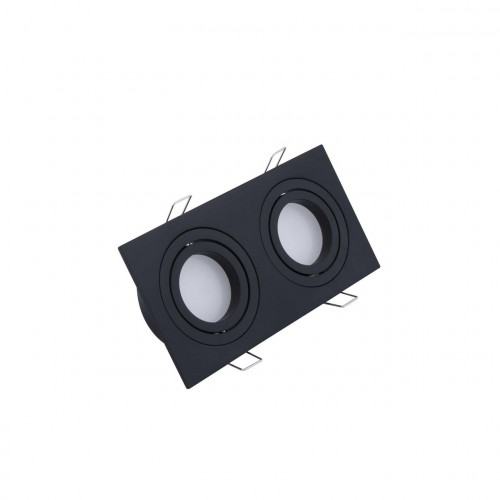 Спот врезной двойной антрацитTH5813 BK Спот врезной двойной антрацитTH5813 BK