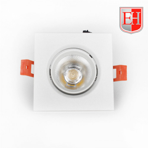 Поворотный точечный светильник ElectroHouse LED 5Вт белый металл Поворотный точечный светильник ElectroHouse LED 5Вт белый металл