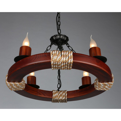 Деревянная люстра Bravo 4 Деревянная люстра Bravo 4