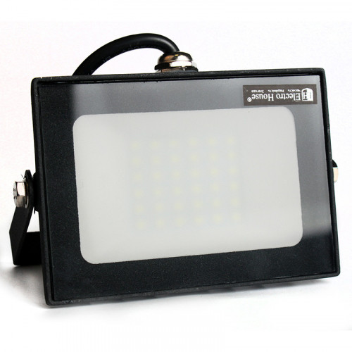 ElectroHouse LED прожектор 30W 6000K 2700Lm IP65 ElectroHouse LED прожектор 30W 6000K 2700Lm IP65
