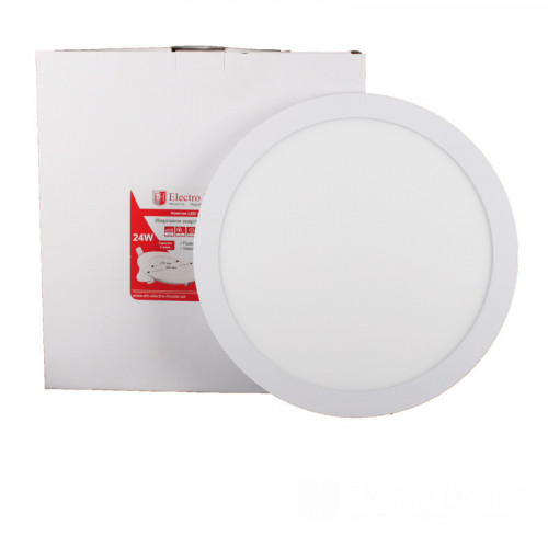 ElectroHouse LED панель круглая 24W 4100К 2160Lm 300мм ElectroHouse LED панель круглая 24W 4100К 2160Lm 300мм