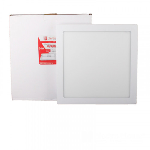ElectroHouse LED панель квадратная 24вт 4100К 300х300мм 2160Lm ElectroHouse LED панель квадратная 24вт 4100К 300х300мм 2160Lm