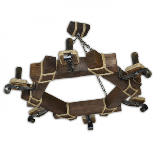 Люстра деревянная Люстра деревянная