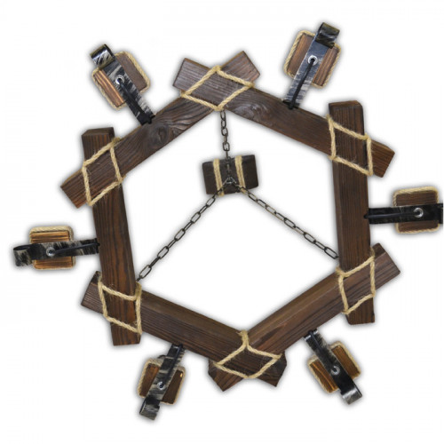 Люстра деревянная Люстра деревянная